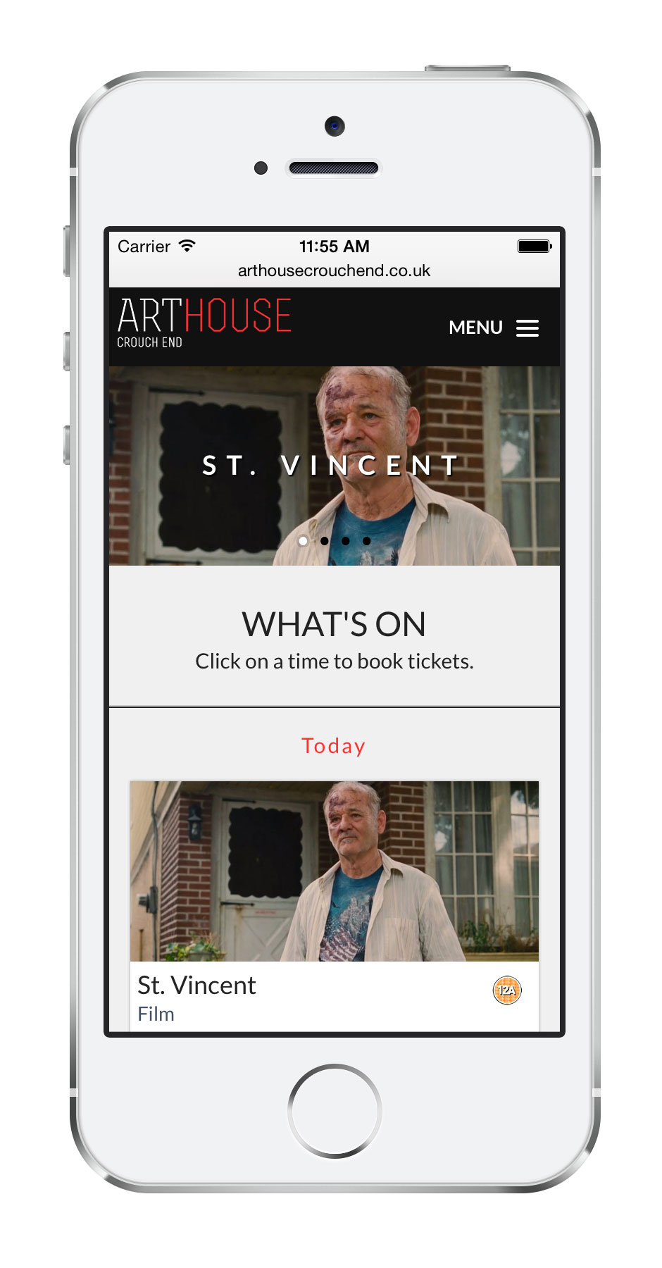 ArtHouse mobile programme, view 1