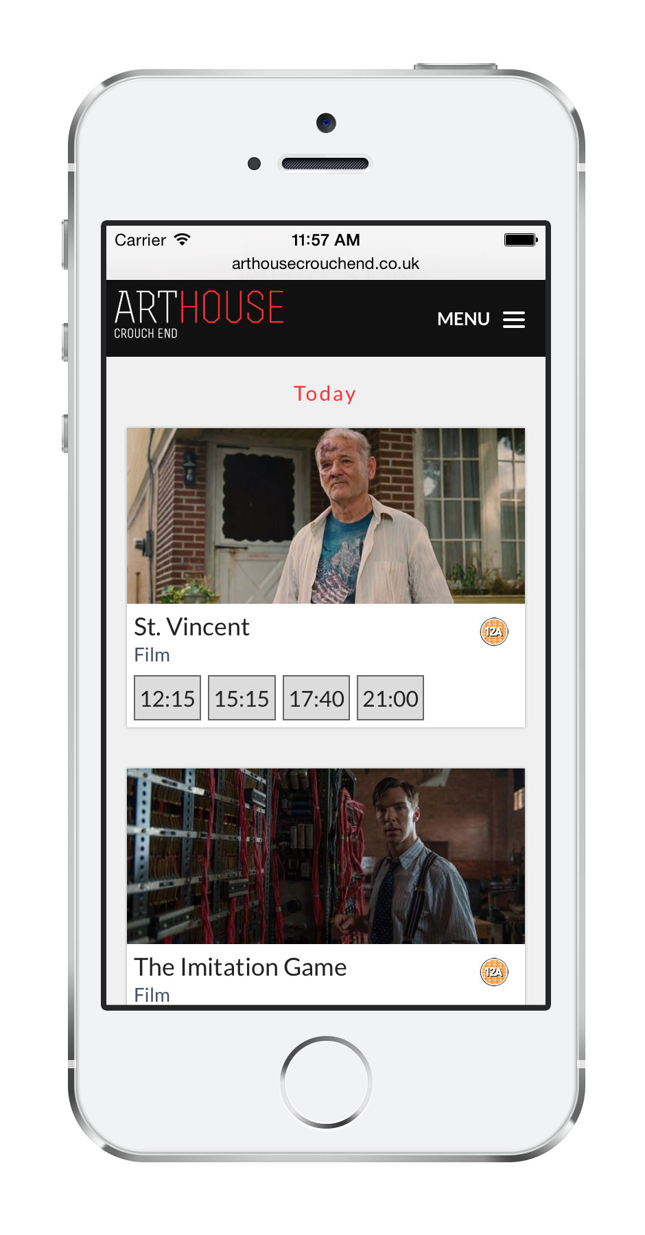 ArtHouse mobile programme, view 2